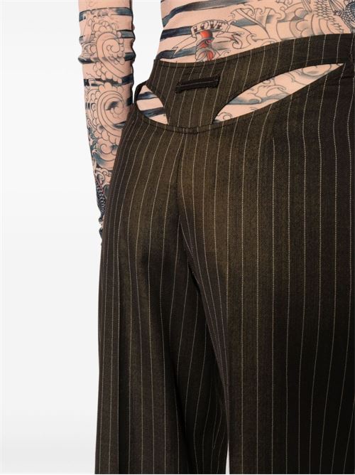 Pinstriped trousers JEAN PAUL GAULTIER | FPA082C0386003